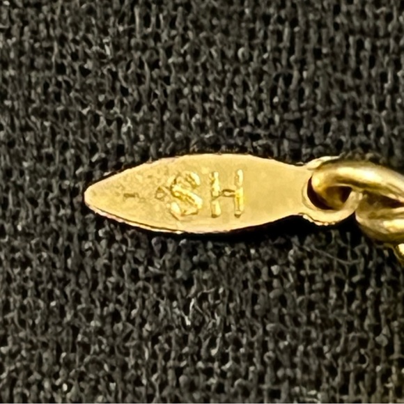 Vintage Avon SH Charm Necklace - Picture 7 of 10
